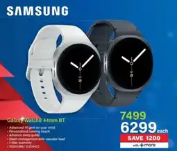 Incredible Connection Samsung Galaxy Watch8 44mm BT offer