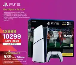 Incredible Connection PS5 Slim Digital + Ea Fc 26 offer