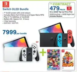 Incredible Connection Nintendo Switch OLED Bundle offer