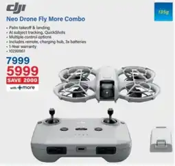 Incredible Connection Dji Neo Drone Fly More Combo offer