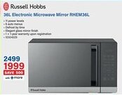 Incredible Connection Russell Hobbs Electronic Microwave Mirror RHEM36L offer