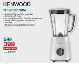 Incredible Connection Kenwood Blender 500W offer