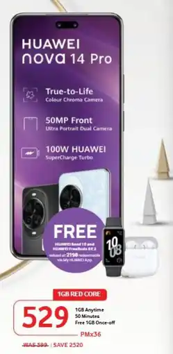 Vodacom Huawei Nova 14 Pro offer
