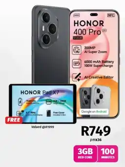 Vodacom Honor 400 Pro offer