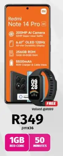 Vodacom Redmi Note 14 Pro offer