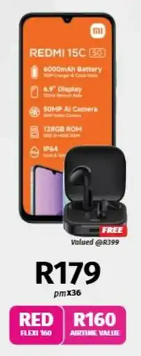 Vodacom Redmi 15C offer