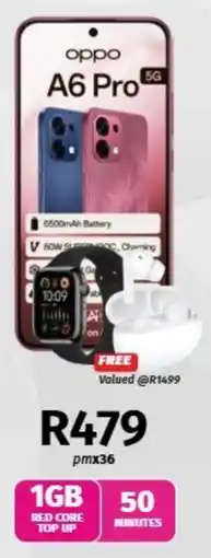 Vodacom Oppo A6 Pro offer