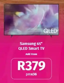 Vodacom Samsung 65" QLED Smart TV offer