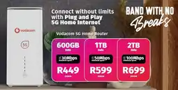Vodacom Vodacom 5G Home Router offer