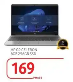 Vodacom HP G9 Celeron 8GB 256GB SSD offer