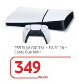 Vodacom PS5 Slim Digital + EA FC 26 + Cable Guy Mini offer