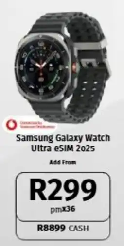 Vodacom Samsung Galaxy Watch Ultra eSIM 2025 offer
