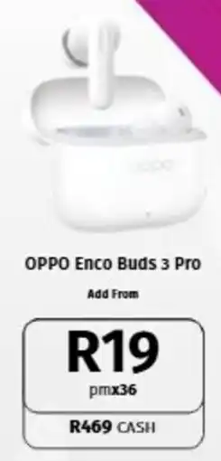 Vodacom OPPO Enco Buds 3 Pro offer
