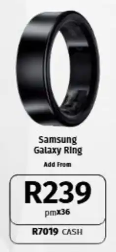 Vodacom Samsung Galaxy Ring offer