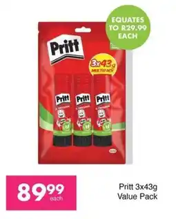Save Pritt Value Pack offer