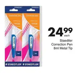 Save Staedtler Correction Pen Metal Tip offer