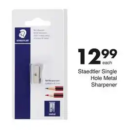 Save Staedtler Single Hole Metal Sharpener offer
