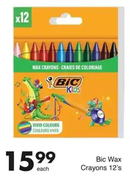 Save Bic Wax Crayons offer
