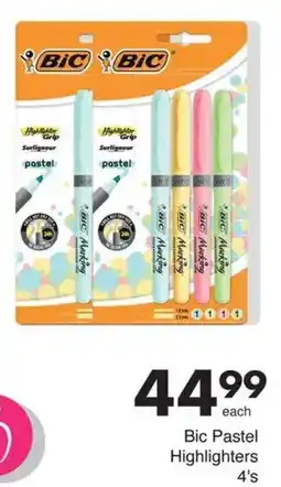 Save Bic Pastel Highlighters offer