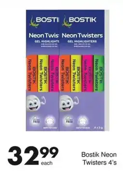 Save Bostik Neon Twisters offer