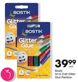 Save Bostik Art & Craft Glitter Glue Rainbow offer