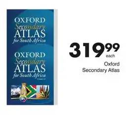 Save Oxford Secondary Atlas offer