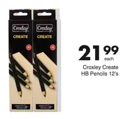 Save Croxley Create HB Pencils offer