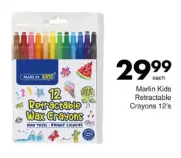 Save Marlin Kids Retractable Crayons offer