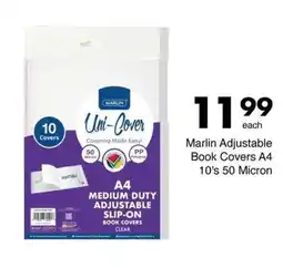 Save Marlin Adjustable Book Covers A4 offer