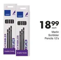 Save Marlin Scribbler Pencils offer
