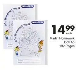 Save Marlin Homework Book A5 192 Pages offer