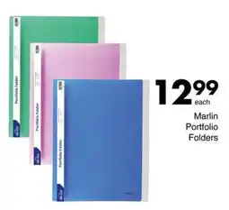 Save Marlin Portfolio Folders offer