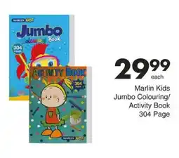 Save Marlin Kids Jumbo Colouring/ Activity Book 304 Page offer