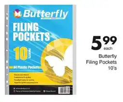 Save Butterfly Filing Pockets offer