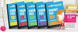 Save Butterfly Pocket File 10 Pocket offer