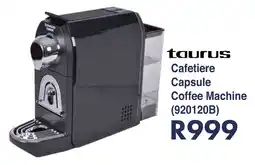 President Hyper Taurus Cafetiere Capsule Coffee Machine offer
