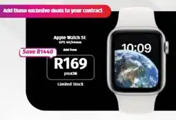 Vodacom Apple Watch SE offer