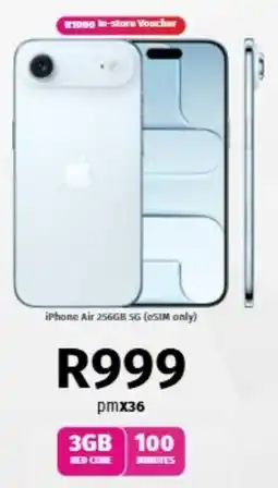 Vodacom iPhone Air 256GB 5G offer