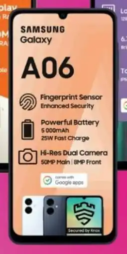 Vodacom Samsung Galaxy A06 offer