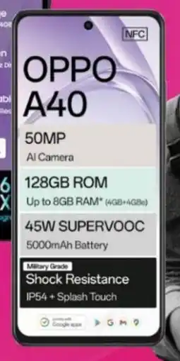 Vodacom Oppo A40 offer