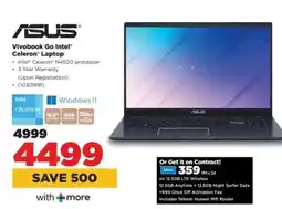 HiFi Corp ASUS Vivobook Go Intel Celeron Laptop offer