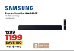 HiFi Corp Samsung B-series Soundbar HW-B400F offer