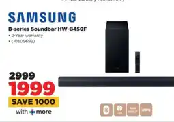 HiFi Corp Samsung B-series Soundbar HW-B450F offer