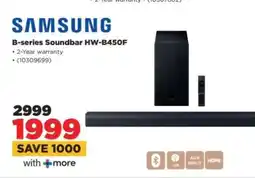 HiFi Corp Samsung B-series Soundbar HW-B450F offer