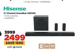 HiFi Corp Hisense 5.1 Channel Soundbar HS5100 offer