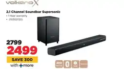 HiFi Corp VolkanoX 2.1 Channel Soundbar Supersonic offer