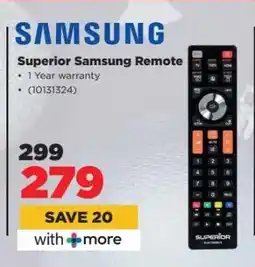 HiFi Corp Superior Samsung Remote offer
