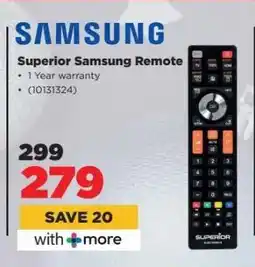 HiFi Corp Superior Samsung Remote offer