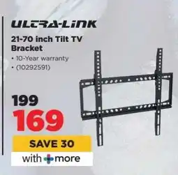 HiFi Corp ULTRA-LINK 21-70 inch Tilt TV Bracket offer