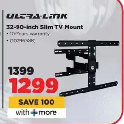 HiFi Corp Ultra-Link 32-90-Inch Slim TV Mount offer
